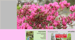 Desktop Screenshot of plantes-jardins-paysdesavoie.info