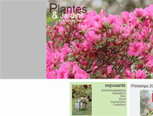 Tablet Screenshot of plantes-jardins-paysdesavoie.info